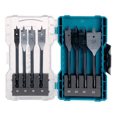 Makita E-08698 Flat Bit Set 12 - 32Mm (8 Piece) MAK-E-08698