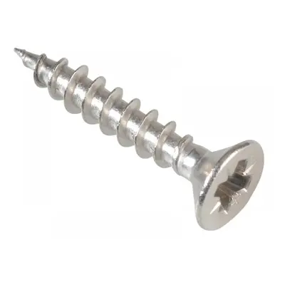 Forgefix POZI3520SS Multi-Purpose Pozi Compatible Screw Csk St S/Steel 3.5 X 20Mm Box 200