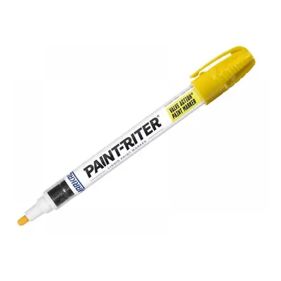 Markal MRK-96801C Paint-Riter® Valve Action® Paint Marker Yellow