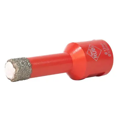 Rubi Tiling Tools 05991 Dry Cut Diamond Drill Bit 12Mm