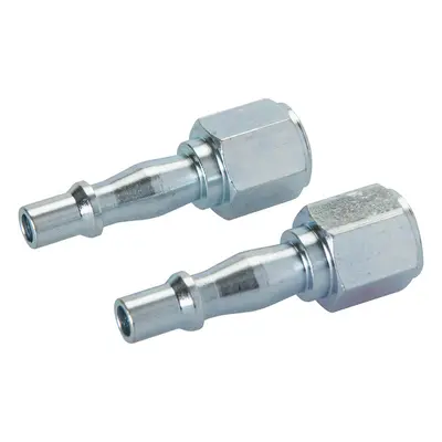 Silverline 583243 Air Line Coupling Bayonet Female Thread 2Pk 1/4in Bsp Each 2