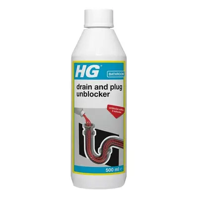 Hg 139050106 Drain And Plug Unblocker 500Ml