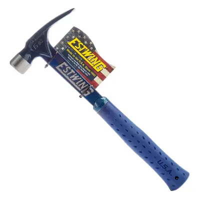 Estwing E6/15Sr Ultra Series Claw Hammer With Vinyl Grip Blue 15Oz