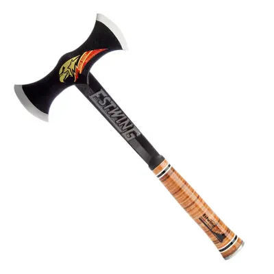 Estwing Edba Black Eagle Double Bit Axe With Leather Handle EST-EDBA