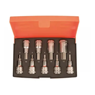 Bahco S9HEX S9Hex 1/2In Drive Socket Set 9 Piece