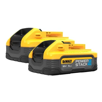 Dewalt DCBP518H2-XJ Dcbp518H2 Powerstack™ Slide Battery Twin Pack 18V 5.0Ah Li-Ion