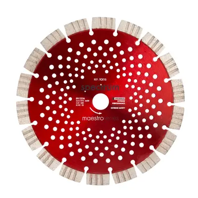 Ox Tools TCX15-230/22 Spectrum Maestro 15Mm Universal Turbo-Seg Dia Blade - 230/22.23Mm EA