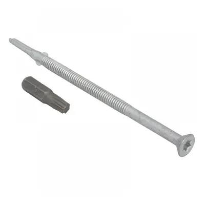 Forgefix TFCH55109 Techfast Roofing Screw Timber - Steel Heavy Section 5.5 X 109Mm Pack 50