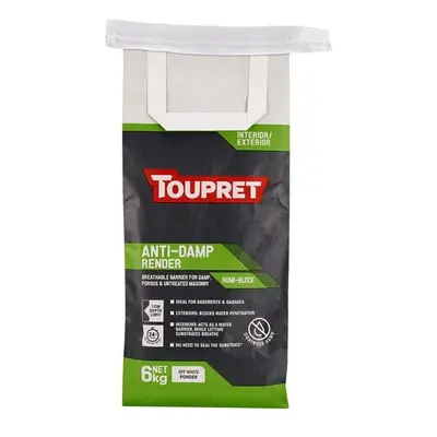 Toupret Anti-Damp Render 6Kg TTHUMIB06GB