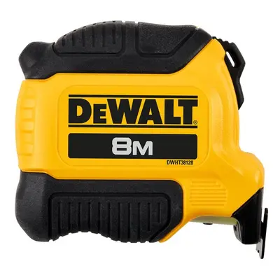 Dewalt Hand Tools DWHT38128-0 Compact Series Tape Measure 8M (Width 28Mm) (Metric Only)