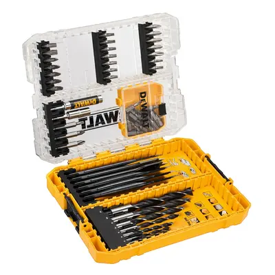 Dewalt Dt70758 Drill Drive Set With Brad Point & Extreme Flatwood Bits (57 Piece) DEW-DT70758-QZ