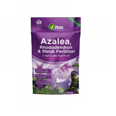 Vitax 6AZ901 Azalea Rhododendron & Shrub Fertilizer 0.9Kg Pouch