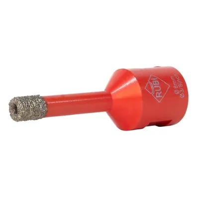 Rubi Tiling Tools 05989 Dry Cut Diamond Drill Bit 8Mm