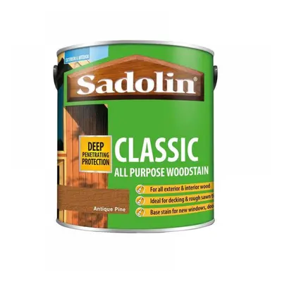 Sadolin 5028458 Classic Wood Protection Antique Pine 2.5 Litre