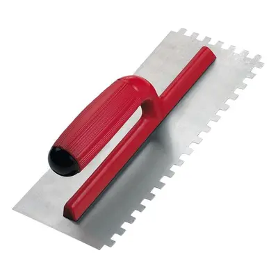 Rubi Tiling Tools 25903 Pro Steel Notched Trowel 11 X 4In X 1/4In Notch