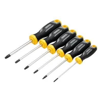 Draper Tx-Star® Tamperproof Soft Grip Screwdriver Set (6 Piece) Pk 1 13435