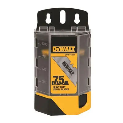 Dewalt Hand Tools DWHT11004-7 Induction Hardened Utility Blades (Dispenser Of 75)