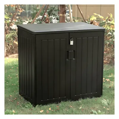 Olsen & Smith 775L MASSIVE Capacity Outdoor Garden Storage Box Plastic Shed Garbage - Weatherpro