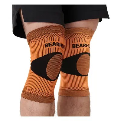 Pair of Knee Compression Support Sleeves For Arthritic Pain Relief & Recovery