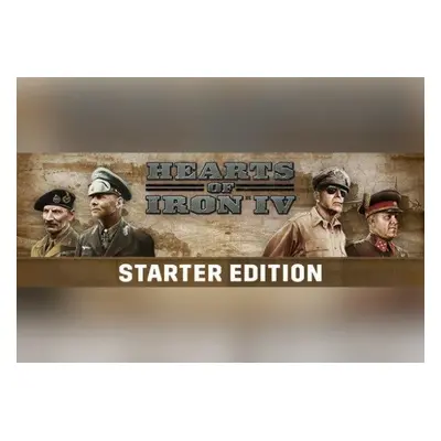 Hearts of Iron Starter Edition EU Steam Key