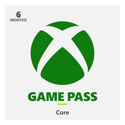 Xbox Game Pass Core 6 Month Code: UK