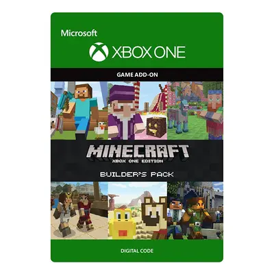 Minecraft: Xbox One Edition: Builder's Pack Digital Copy Key (Xbox One)