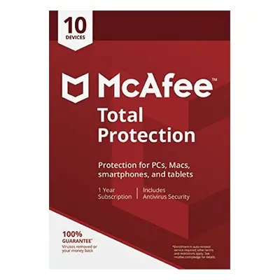 McAfee Total Protection (1 Device) Key (Digital Download): Global