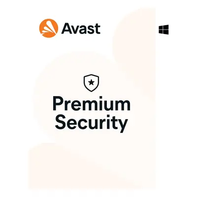 Avast Premium Security 2 Year Key (Digital Download): 5 Devices