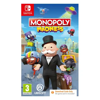 Monopoly Madness Digital Download Key (Nintendo Switch)