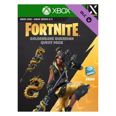 Fortnite - Goldenbane Guardian Quest Pack + 1500 V-Bucks Challenge Key for Xbox (USA)