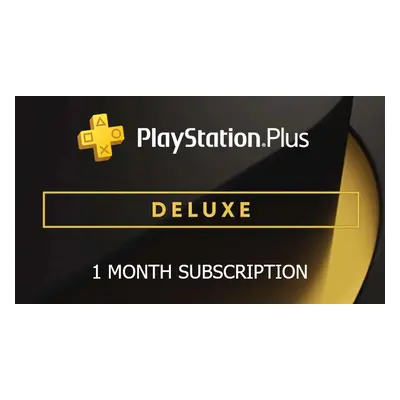 PlayStation Plus Deluxe 1 Month Subscription ACCOUNT