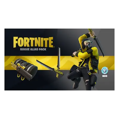 Fortnite - Rogue Alias Pack + 600 V-Bucks for Xbox One/Series X (UK)