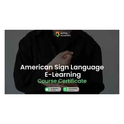 American Sign Language Certificate Alpha Academy Code