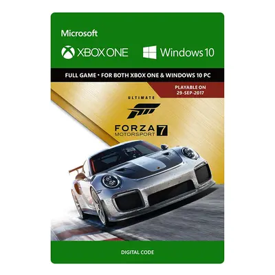 Forza Motorsport 7: Ultimate Edition for Xbox One