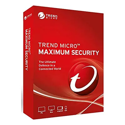 Trend Micro Maximum Security Key (Digital Download): 5 Devices