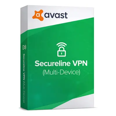 Avast SecureLine VPN 1 Year Key (Digital Download): 10 Devices