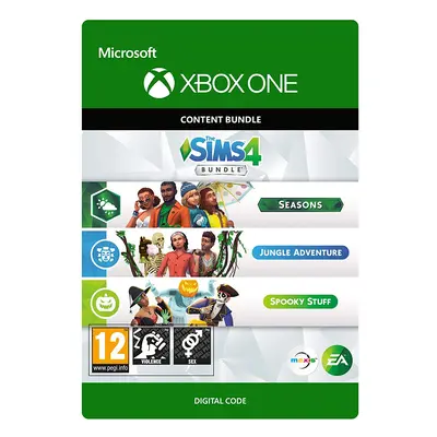 The Sims 4 Bundle - Seasons Jungle Adventure Spooky Stuff for Xbox One (EU & UK)