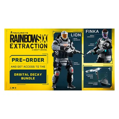 Tom Clancy's Rainbow Six Extraction - Pre-Order Bonus EU PC/PS4/PS5/XBOX One/Xbox Series X|S Vou