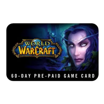 World of Warcraft 60 DAYS Prepaid Time Card Key for Battle.net: USA