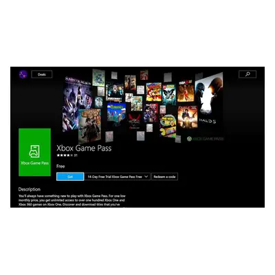 Xbox Game Pass for PC - 1 Month Trial Windows 10/11 PC Key (ONLY FOR NEW ACCOUNTS)