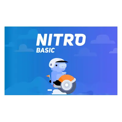 Discord Nitro Basic - 1 Year Subscription ACCOUNT