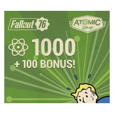 Fallout 76 - 1000 (+100 Bonus) Atoms EU XBOX One Key