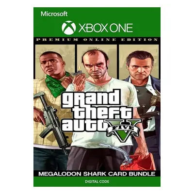 GTA V: Premium Edition & Megalodon Shark Card Bundle Key for Xbox (USA)