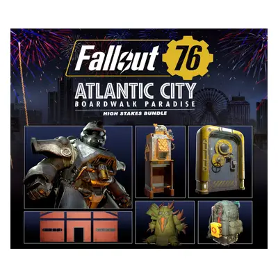 Fallout 76 - Atlantic City High Stakes Bundle DLC EU XBOX One / Xbox Series X|S Key