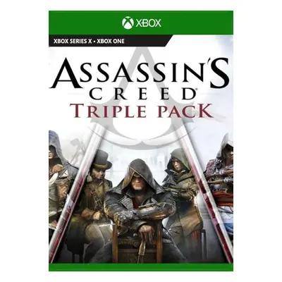 Assassin's Creed Triple Pack: Black Flag Unity Syndicate for Xbox One (VPN Activated)