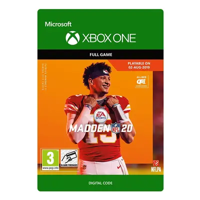 Madden NFL 20 for Xbox One