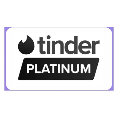 Tinder Platinum - 6 Months Subscription Key Global