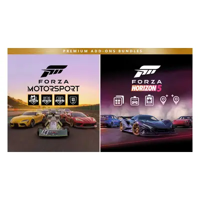 Forza Motorsport and Forza Horizon 5 Premium Add-Ons Bundle for Xbox / Windows (VPN Activated)