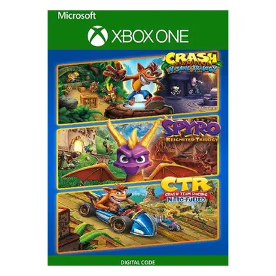 Crash + Spyro Triple Play Bundle Key for Xbox One/Series X (USA)