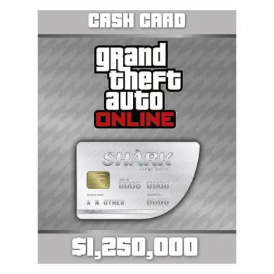 Grand Theft Auto Online: Great White Shark Cash Card Digital Copy Key (Playstation 4)